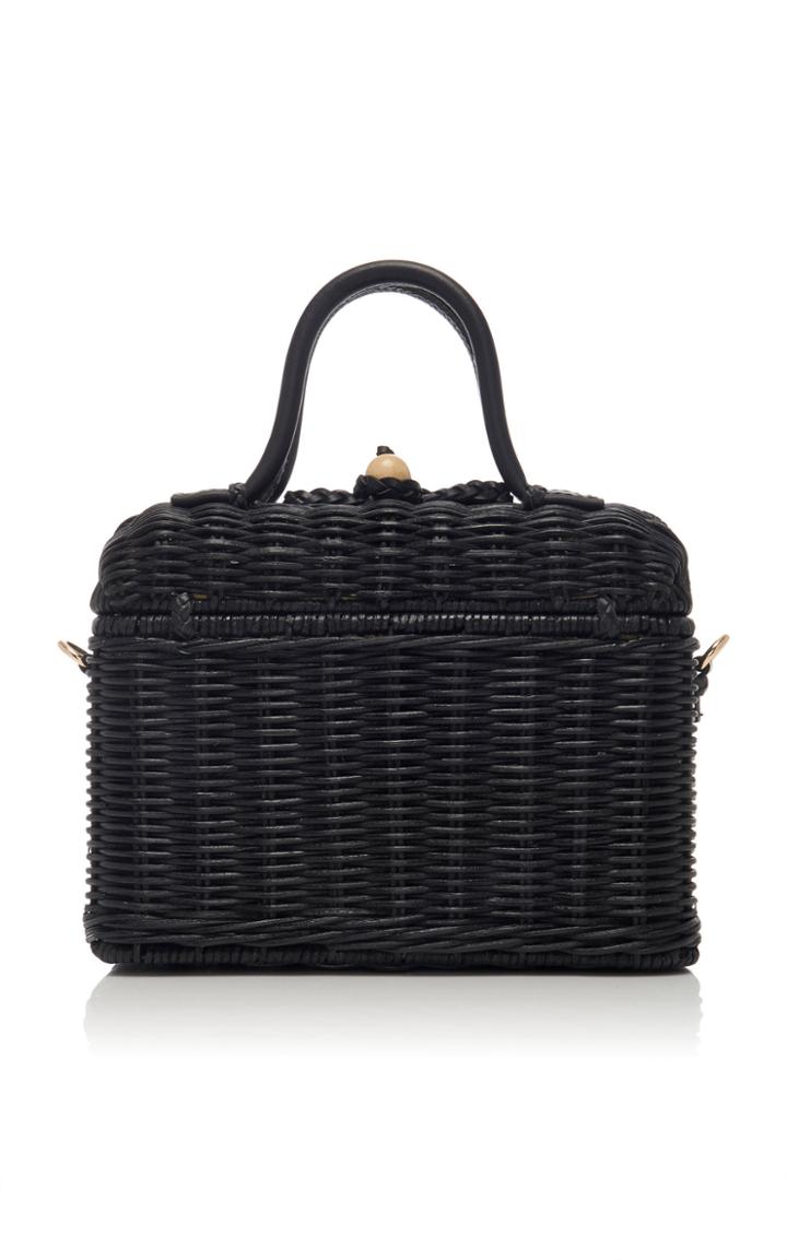 Ulla Johnson Priska Wicker Shoulder Bag