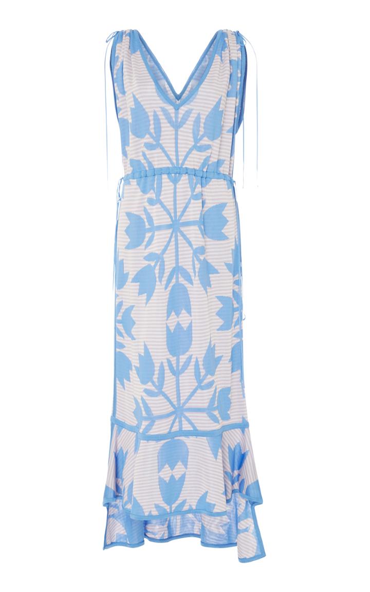 Pepa Pombo Monaco V-neck Dress