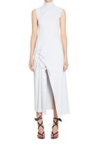 Moda Operandi Off-white C/o Virgil Abloh Dna Spiral Split Maxi Dress Size: 36
