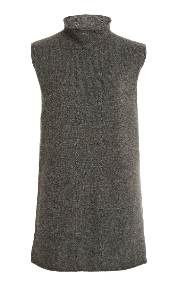 Moda Operandi Deveaux Cashmere Sleeveless Mockneck Top