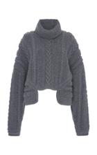 Antonio Berardi Cable Knit Turtleneck