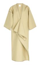 Maison Rabih Kayrouz Cotton Gabardine Mid Length Coat