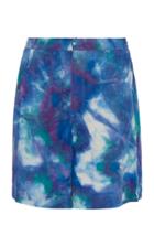 Marni Tie-dyed Shell-jacquard Shorts