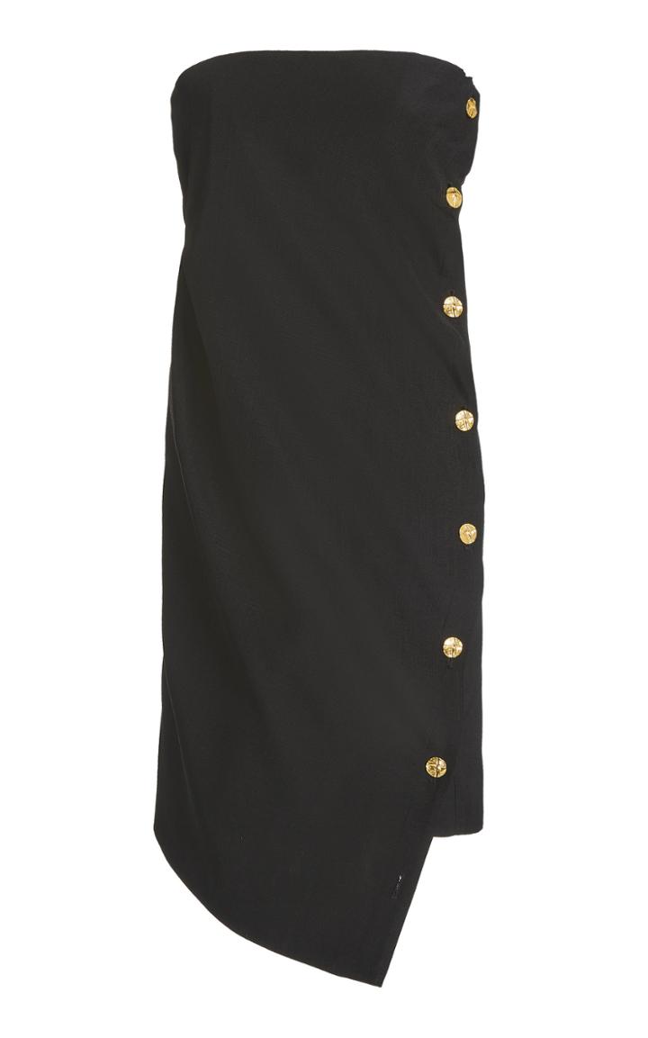 Moda Operandi Proenza Schouler Viscose-silk Strapless Midi Dress