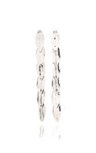 Caroline Constas Single Row Leaf Earring