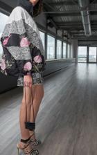 Giambattista Valli A-line Silk Blend Mini Dress