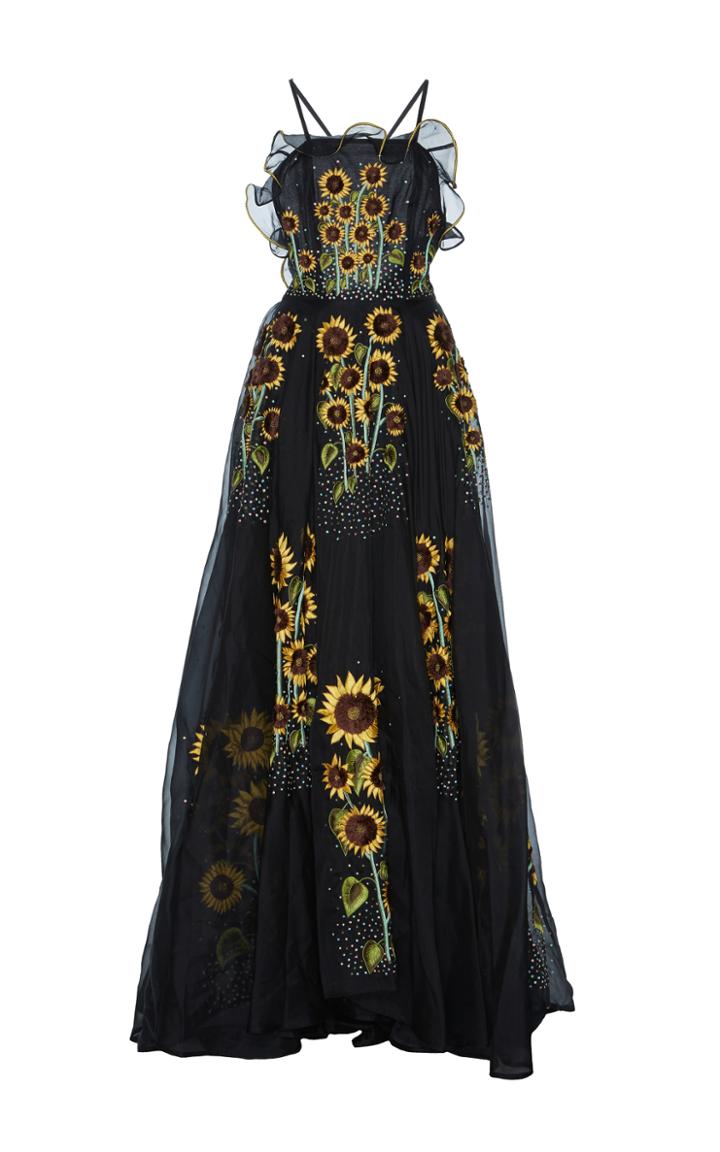Rahul Mishra Sunflower Gown
