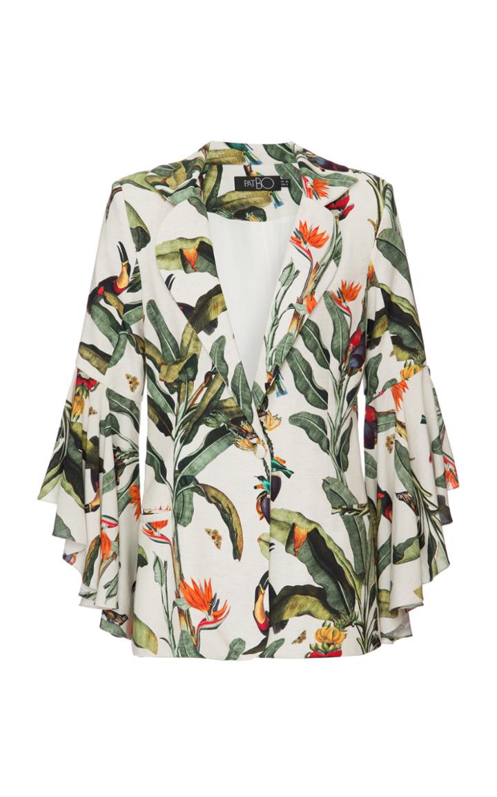 Patbo Tropical Print Blazer