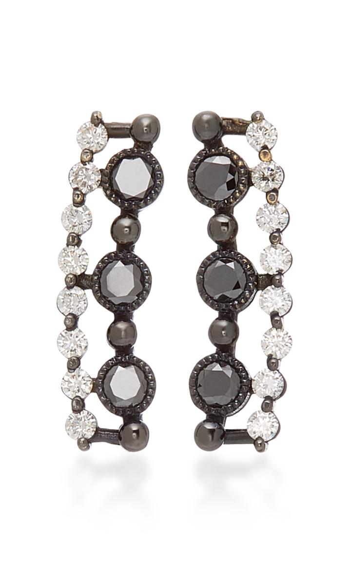Colette Jewelry Masai 18k Gold And Diamond Ear Cuffs