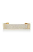 The Last Line 14k Yellow Gold And Pave Diamond Cuff