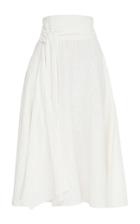 Flow The Label Linen Midi Skirt