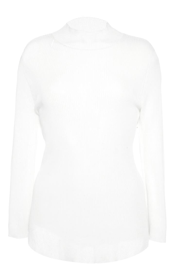 Ulla Johnson Rosie Ribbed Mock Neck Top