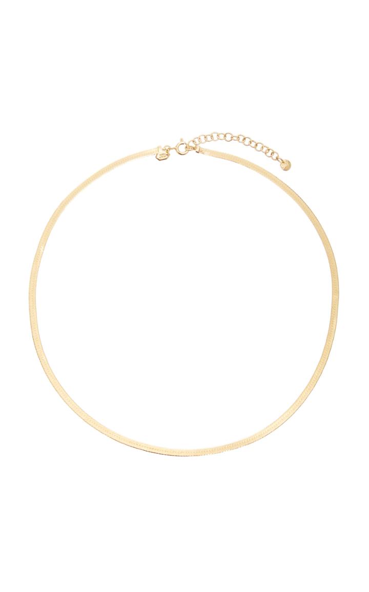 Maria Black Mio Yellow-gold Plated Chain Necklace