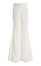Moda Operandi Victoria Beckham Textured Wide Boot-cut Pants