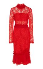 Alexis Anabella Long Sleeve Midi Dress