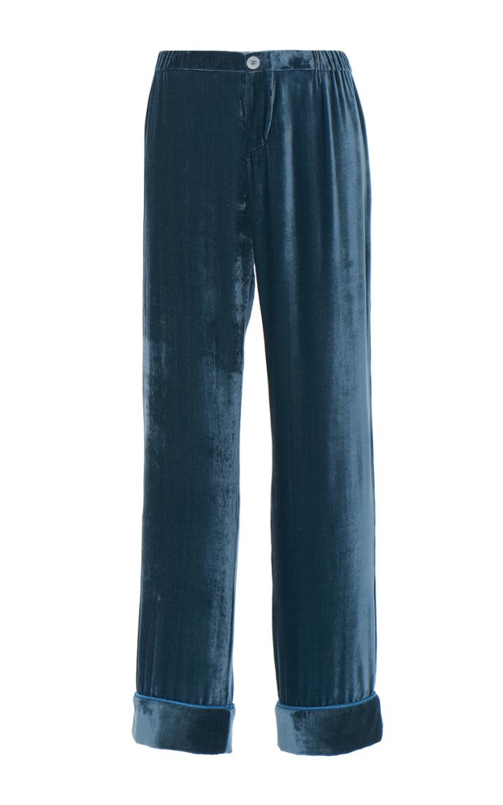 For Restless Sleepers Silk Velvet Kingdom Etere Pant