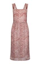Moda Operandi Cloe Cassandro Pinafore Silk Midi Dress Size: S