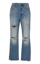 P.e Nation The 1995 High-rise Cropped Jean