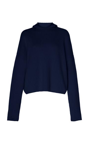 Lapointe Cashmere Oversized Hooded Sweater