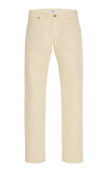 Pt 05 Cotton-blend Slim-leg Pants