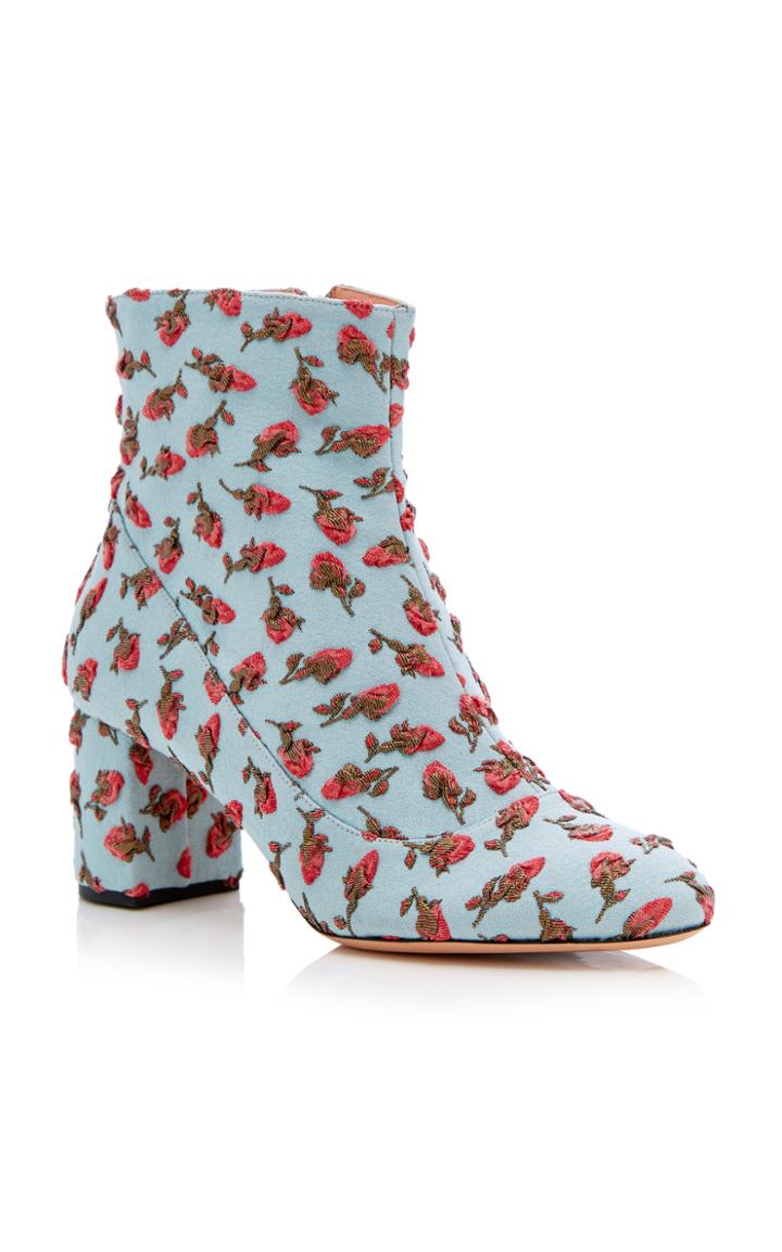 Rochas Flower Bud Ankle Boot