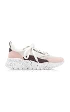 Bally Bitti Suede-trimmed Leather Sneakers