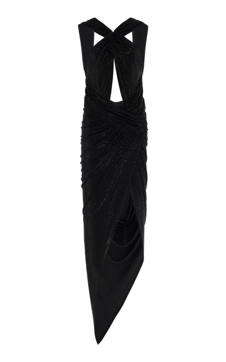 Moda Operandi Alexandre Vauthier Crystal-embellished Cutout Gown Size: 34