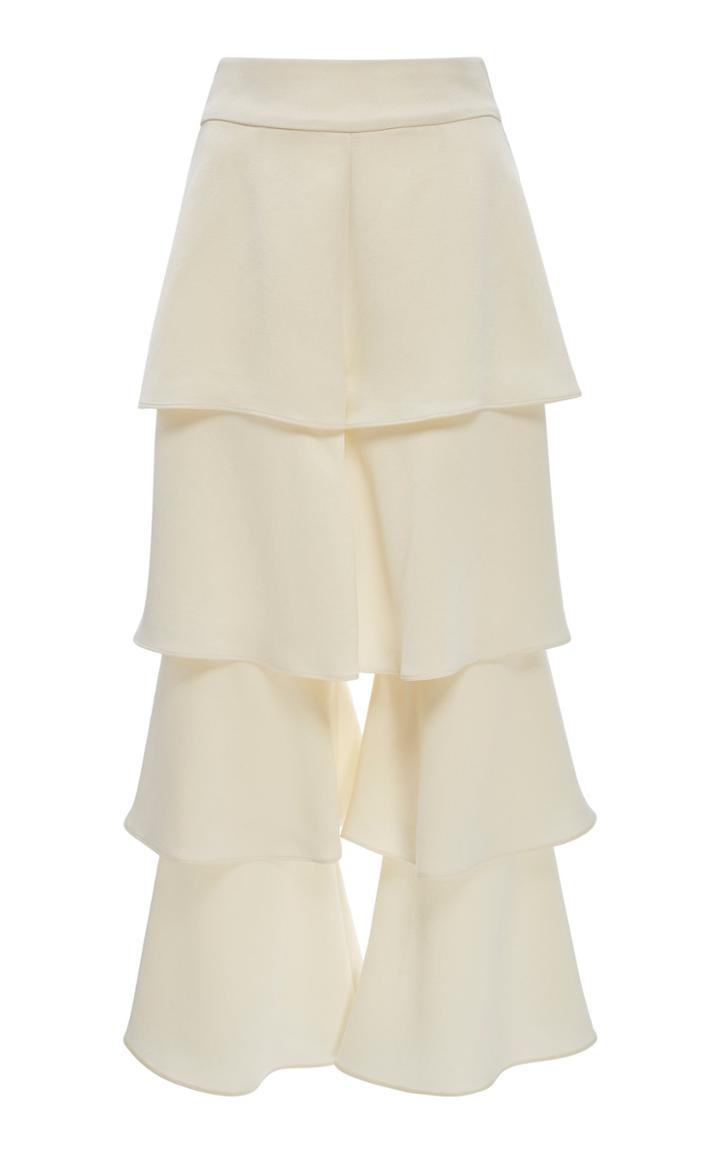 Alexis Parris Ruffled Crop Pants