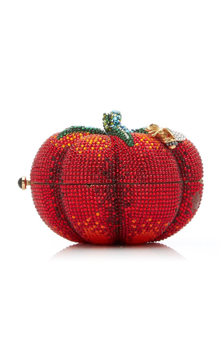 Moda Operandi Judith Leiber Couture Heirloom Tomato Crystal Archive Clutch