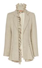 Moda Operandi Maggie Marilyn I Lead From The Heart Wool Blazer Size: 8