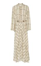 Volantis Desert Crepe Silk Dress