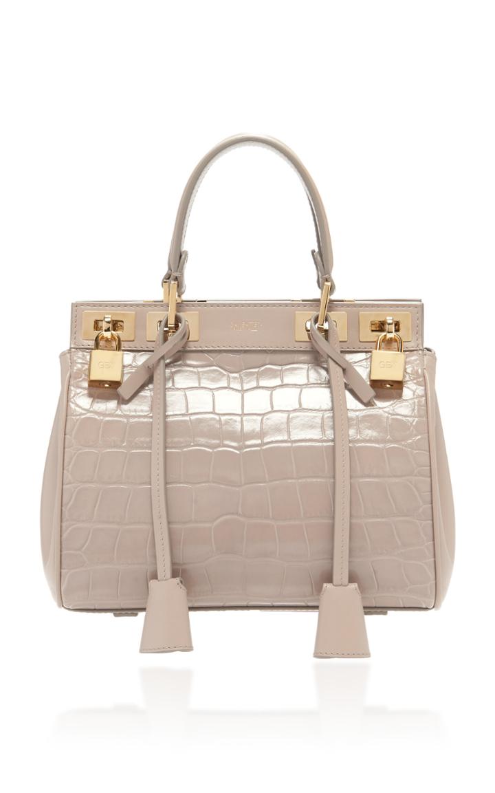 Giambattista Valli Flore Small Crocodile Bag