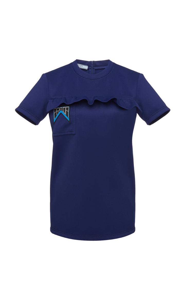 Prada Shirt With Ruffle Accent