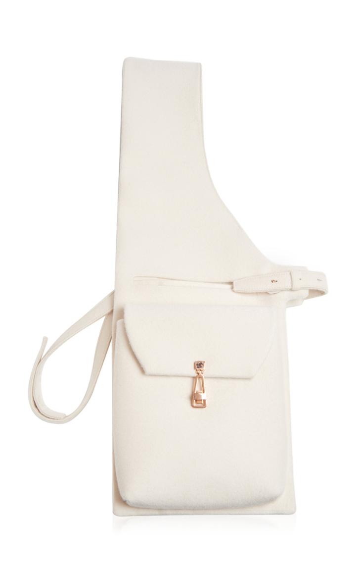 Moda Operandi Gabriela Hearst Classic Cashmere Saddle Bag