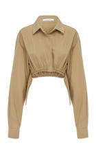 Christopher Esber Oversized Ruched Shirt