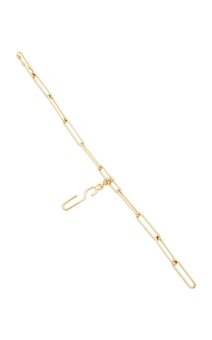 Foundrae Letter Clip Bracelet