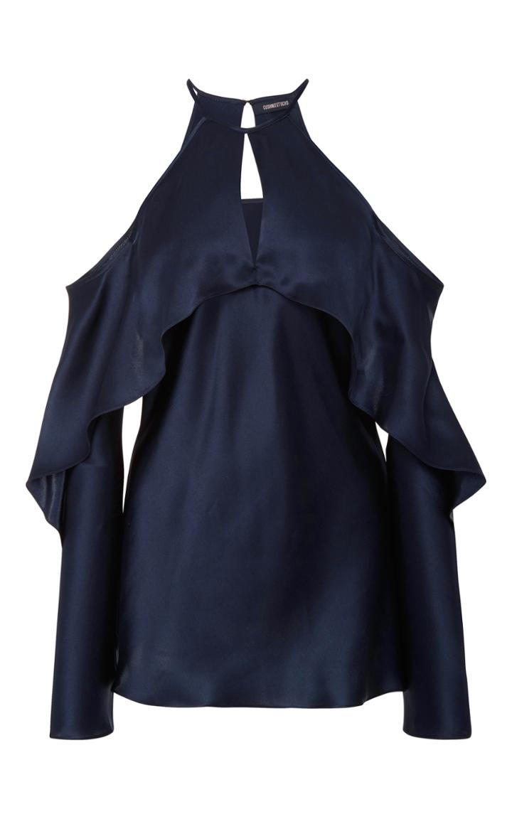 Cushnie Et Ochs Florence Cold Shoulder Top