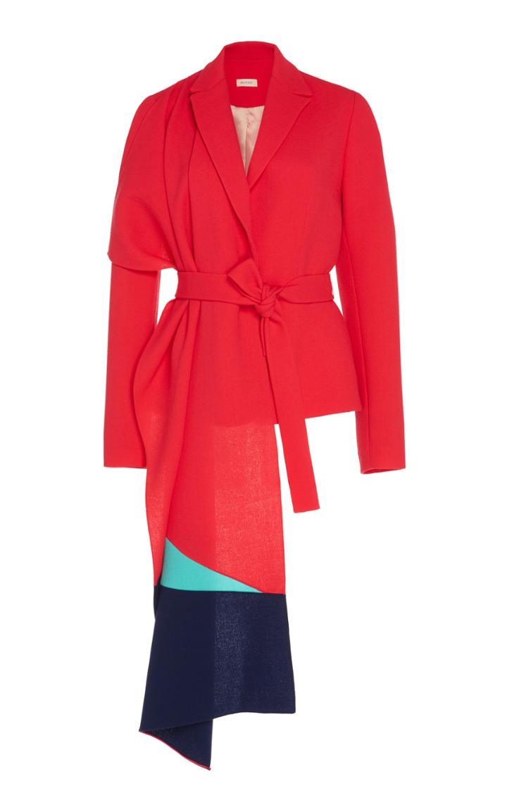 Delpozo Patchwork Shawl Blazer