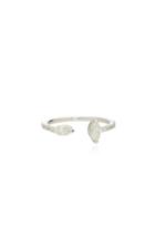 Graziela Navete Silver Diamond Ring