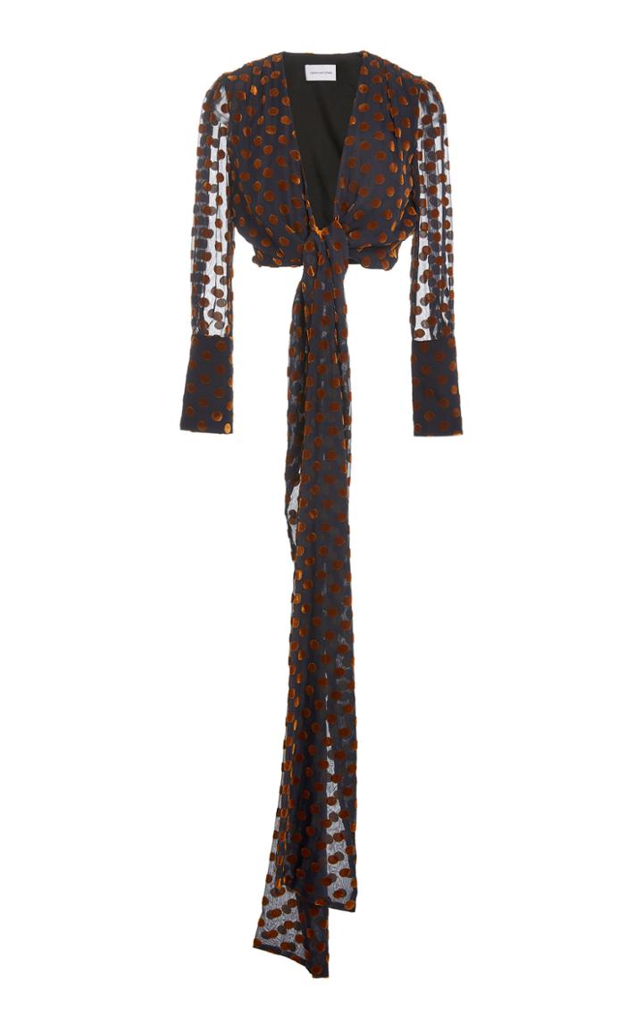 Moda Operandi Significant Other Eden Polka-dot Georgette Top