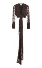 Moda Operandi Significant Other Eden Polka-dot Georgette Top