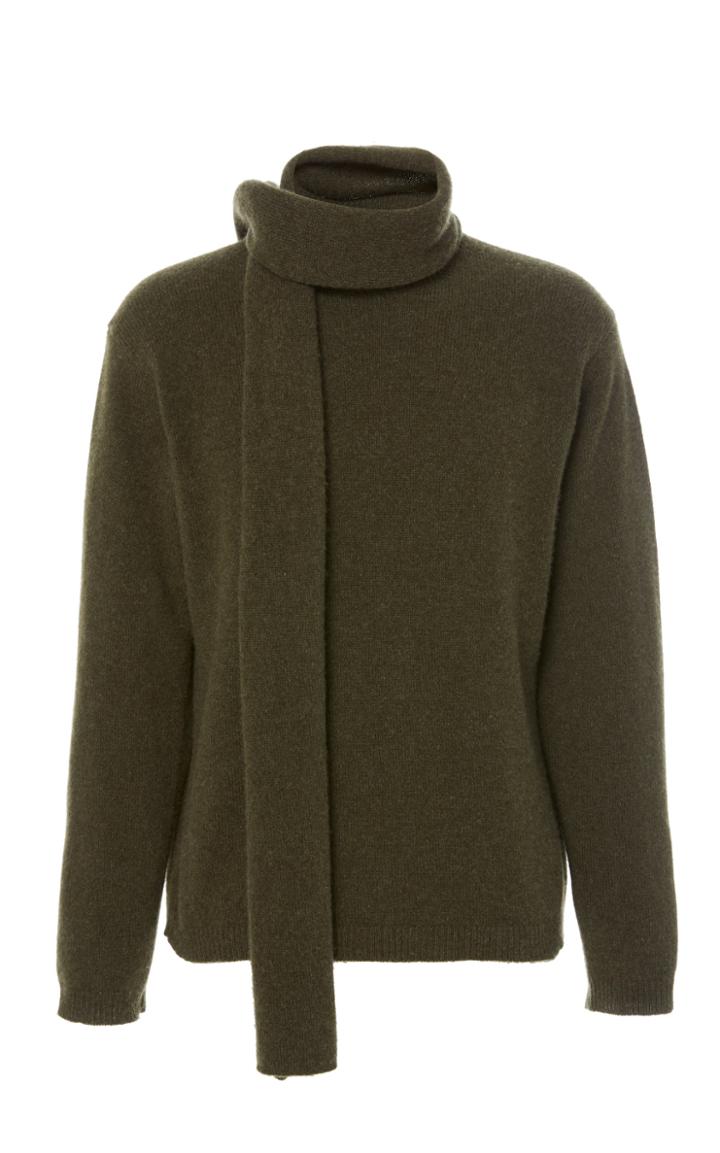 Deveaux Cashmere Scarf Sweater