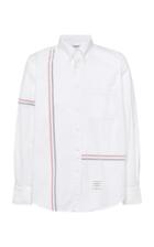 Thom Browne Striped Cotton Oxford Button-down Shirt