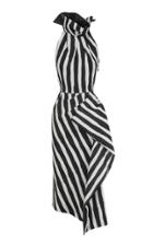 Maticevski Solar Draped Crepe Dress