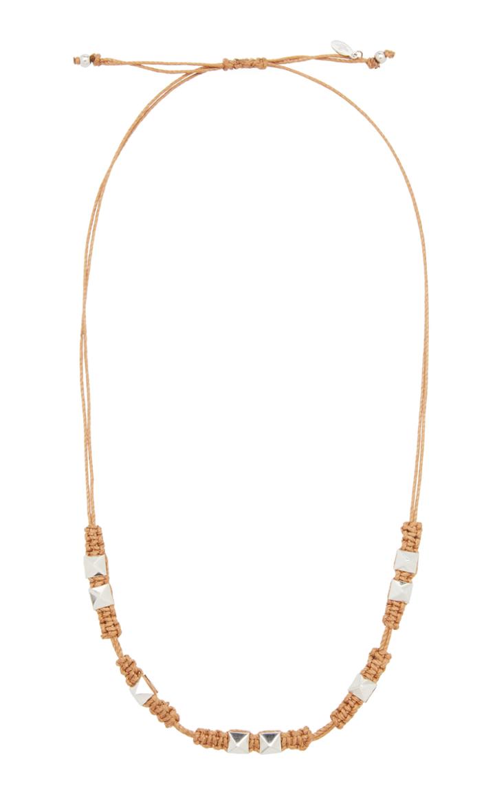 Moda Operandi Valentino Valentino Garavani Rockstud Macram Necklace