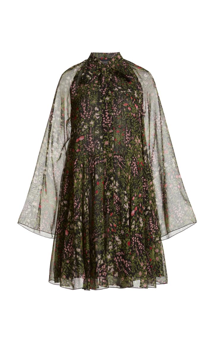 Moda Operandi Giambattista Valli Floral Georgette Mini Dress