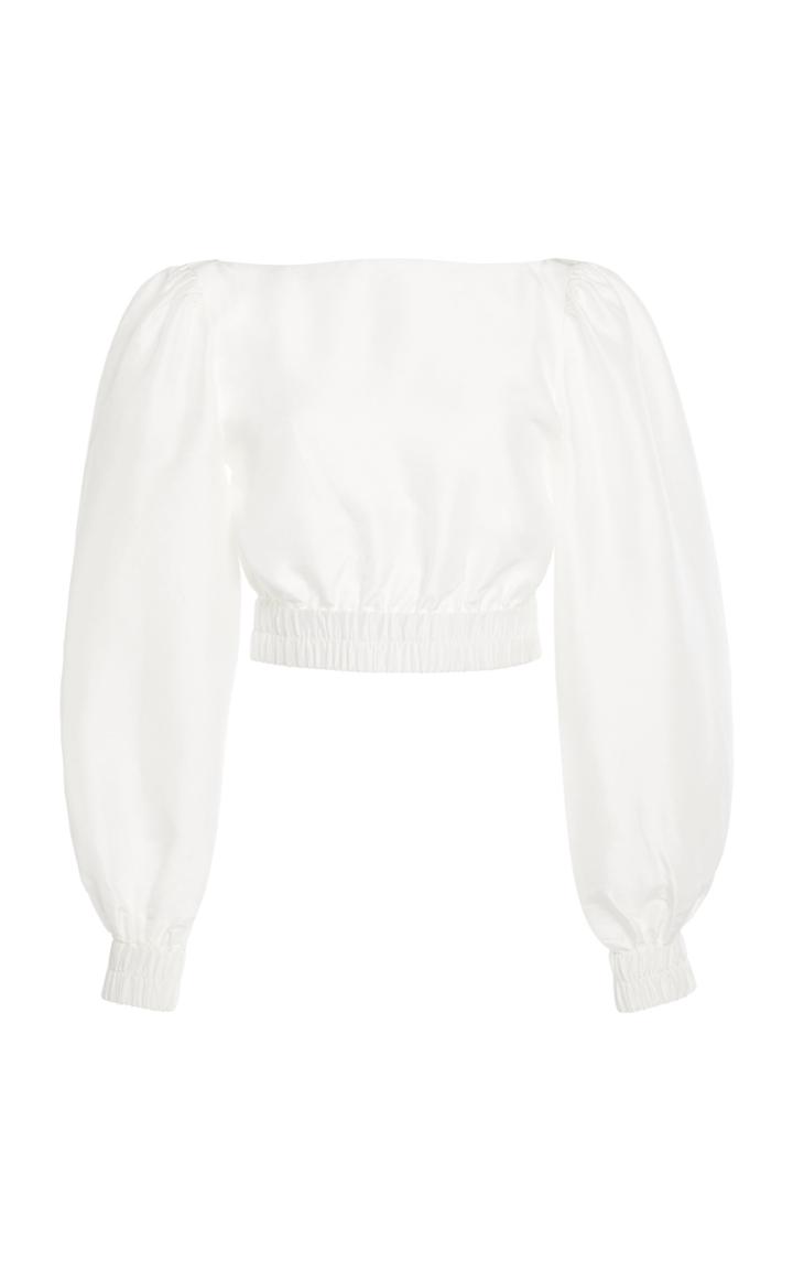 Sir Valetta Floral-print Silk Blouse