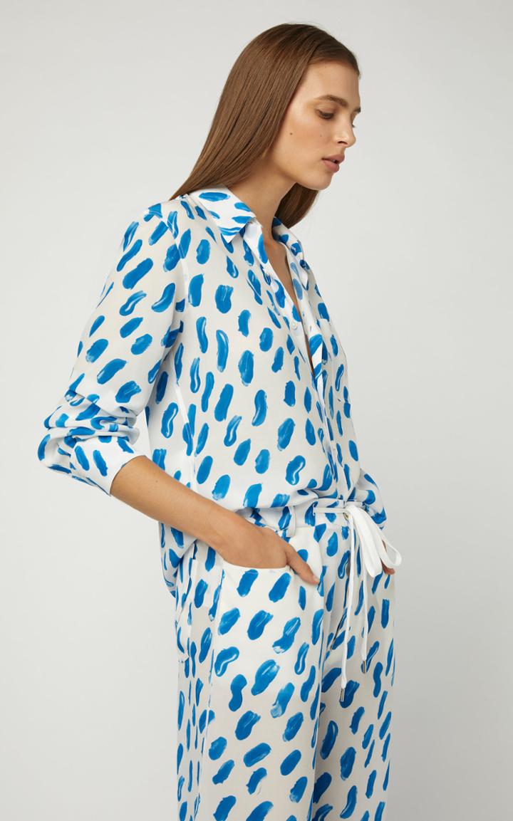Marni Printed Silk Trousers