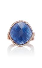 Meira T Blue Sapphire And Diamond Ring