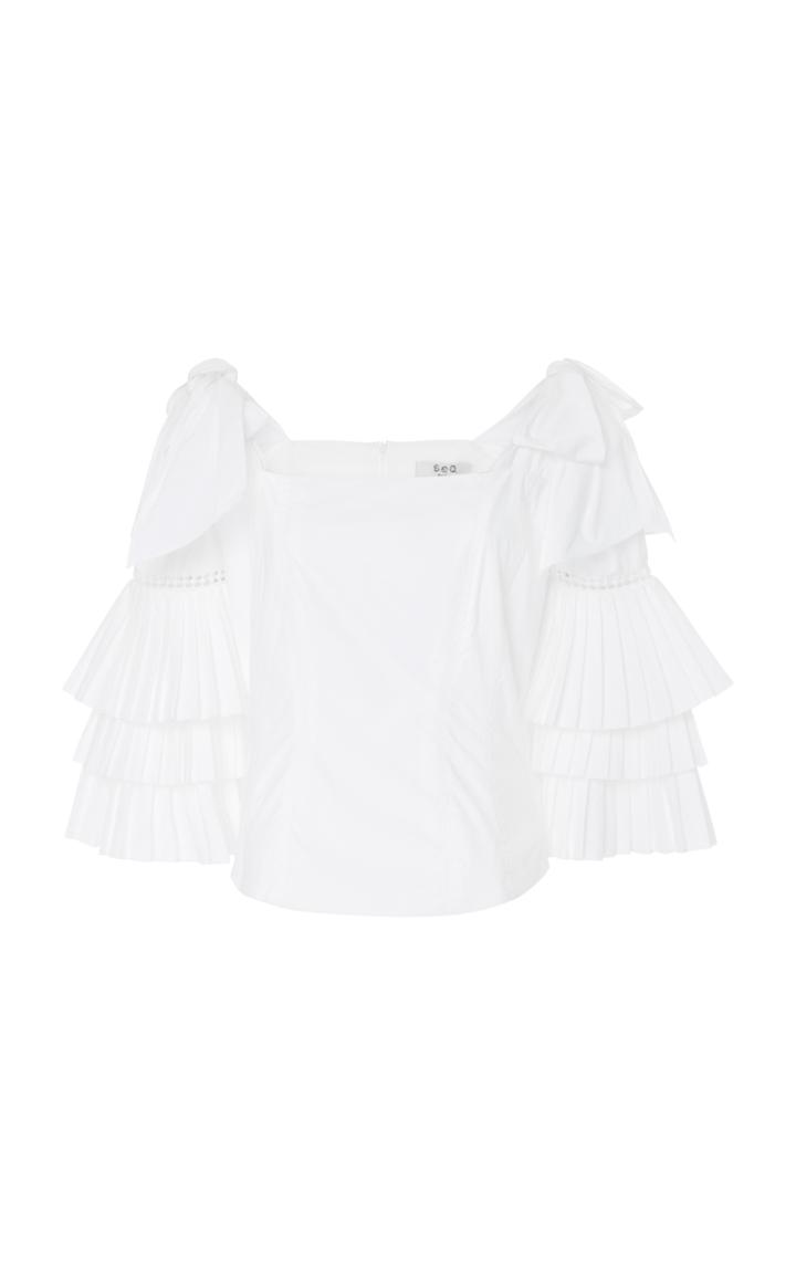 Sea Antoinette Sleeve Bow Blouse